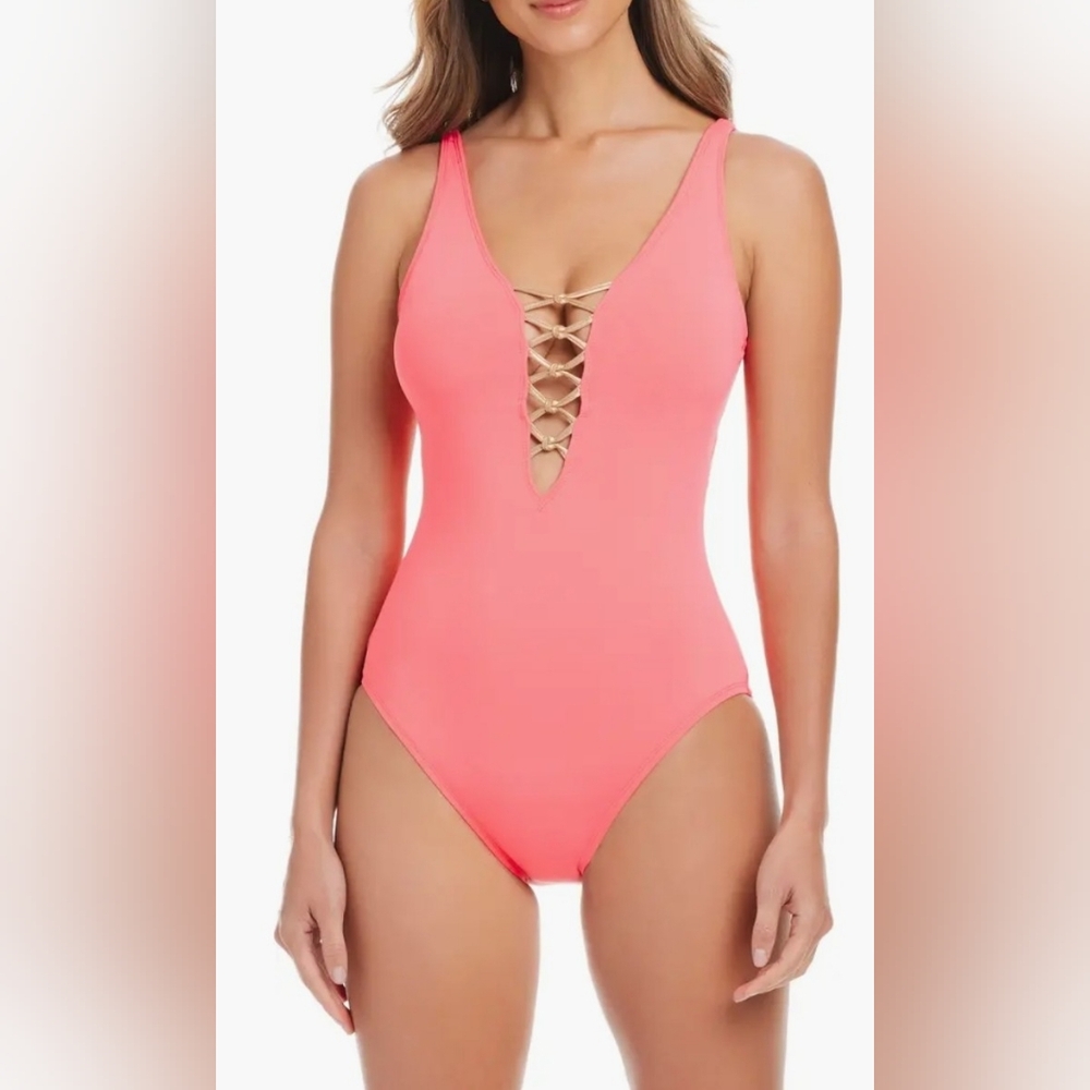 Bleu/Rod Beattie One peice Swimsuit